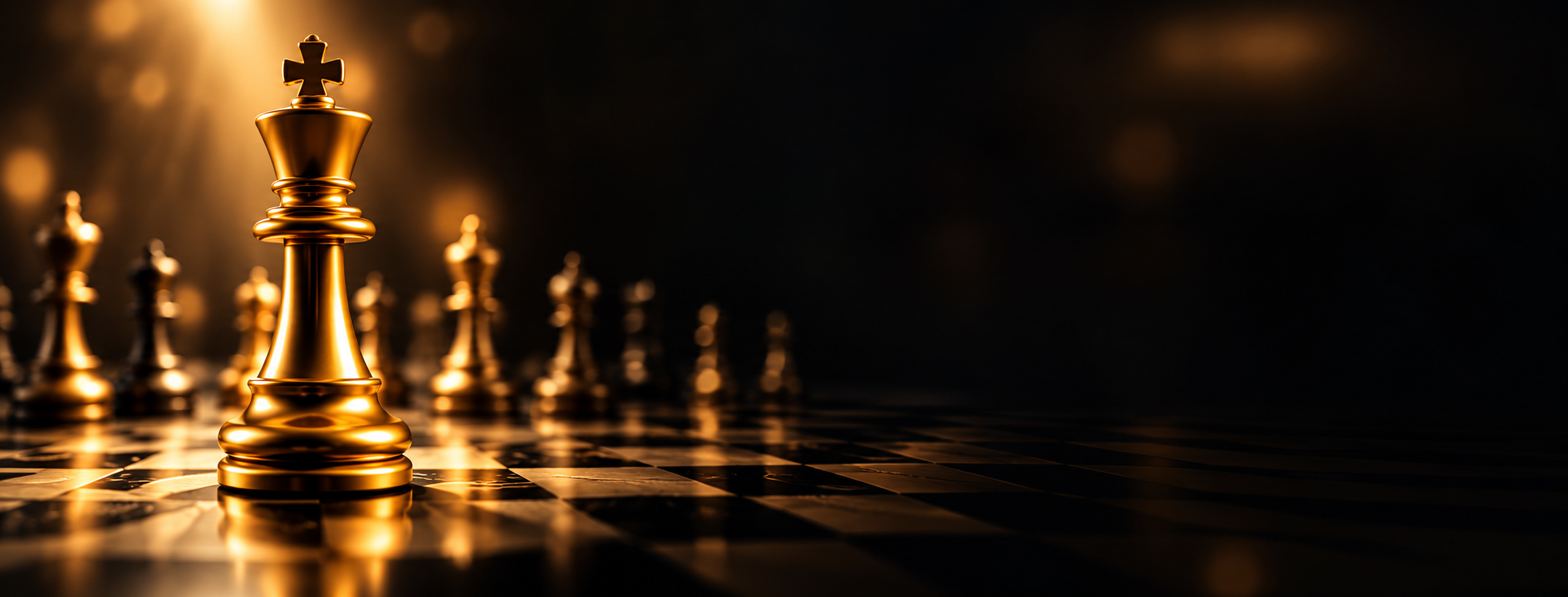 Chess pieces background